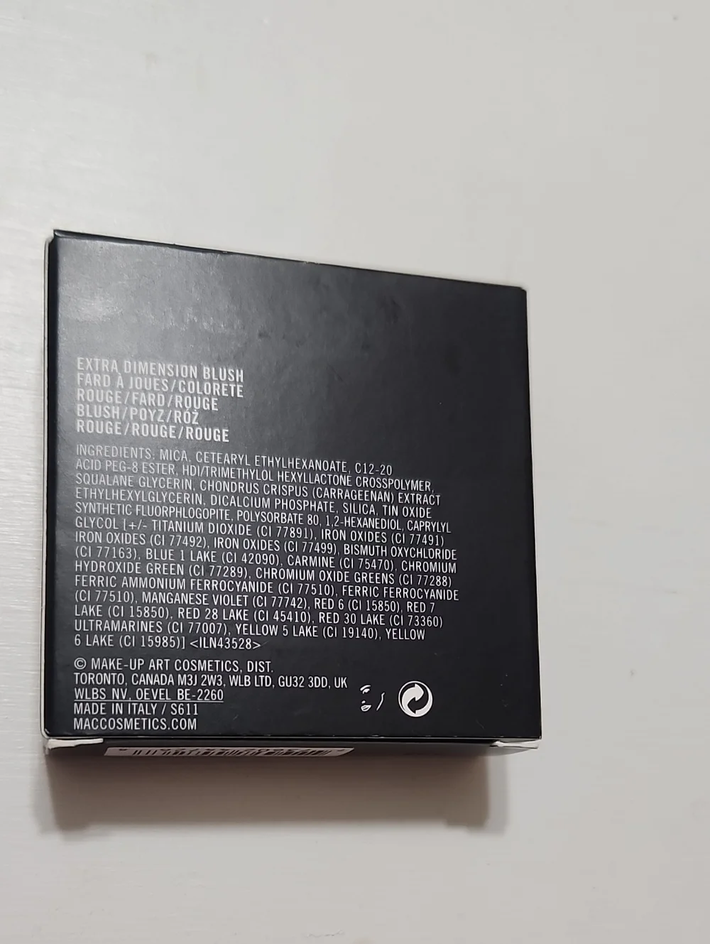 MAC Hushed Tone Extra Dimension Blush